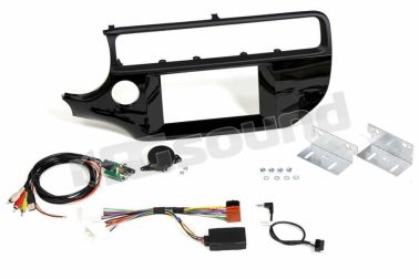 63600214 kit 2 Din con interfaccia comandi al volante per Kia Rio Connection Integrated Solution