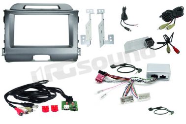 63600213 kit 2 Din per Kia Sportage Connection Integrated Solution