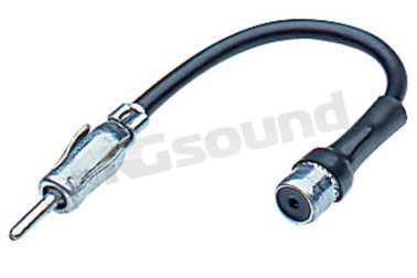 085291 Adattatore jack antenna ISO Phonocar