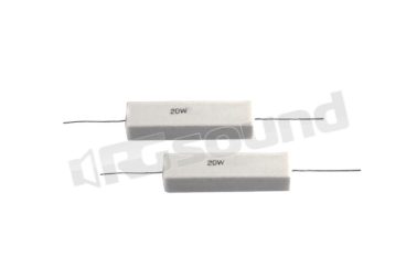 YCR0390-2 coppia resistenze in ceramica 3,9 Ohm 20 W Ciare