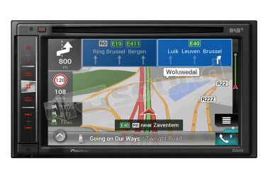 AVIC-F980DAB monitor 6.2'' con CD/DVD, USB, Bluetooth, DAB+, Apple CarPlay + antenna DAB omaggio Pioneer
