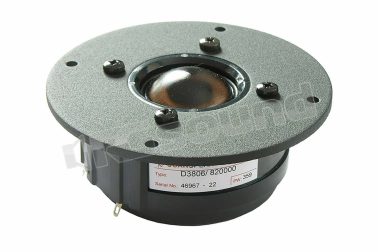 D3806/820000 coppia di tweeter 6 Ohm cupola 38 mm Scan Speak