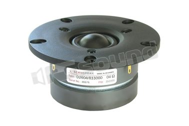 D2604/833000 coppia tweeter 26mm con doppio magnete in ferrite Scan Speak