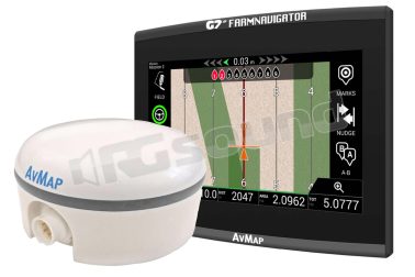 G7 Plus Farmnavigator + Turtle PRO2 GNSS receiver P3MJ52TWAM navigatore e antenna con inclinometro per agricoltura di precisione AV Map