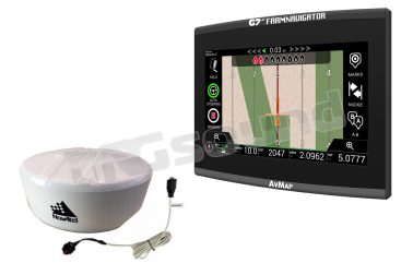 G7 Plus Farmnavigator + antenna Novatel AG-STAR Navigatore con ricevitore per ambienti agricoli difficili AV Map