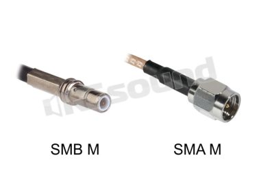 7581109 SMB M / SMA M - 12 cm Calearo
