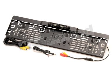 AK8C017 portatarga con telecamera orientabile e illuminatore Alkor