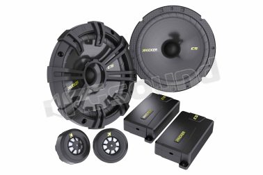 CSS674 sistema a due vie con woofer 165mm, tweeter 20mm, crossover e griglie Kicker