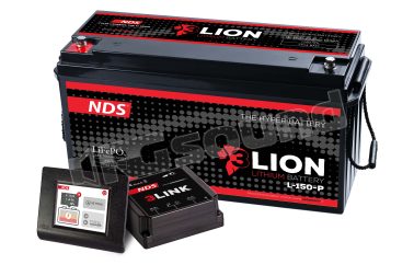 3L-150-P 3LION – BATTERIA AL LITIO 12V-150Ah con BMS da 150A + 3LINK e Display NDS DOMETIC