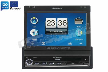 VM044E CD/DVD - Bluetooth - USB - mappa Europa iGo Primo Phonocar