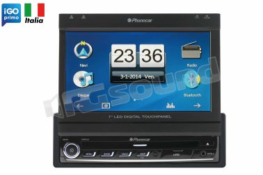 VM044M CD/DVD - Bluetooth - USB - mappa Italia iGo Primo Phonocar