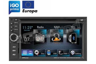VM058E mappa Europa inclusa Phonocar