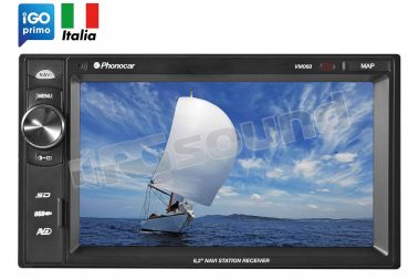 VM068M monitor con mappa Italia NV970 inclusa Phonocar