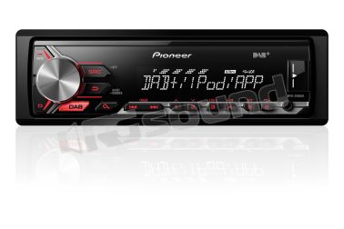 MVH-290DAB con DAB+, USB, Aux-in e illuminazione rossa Pioneer