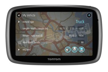 TRUCKER 5000 navigatore per camion TomTom