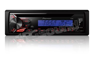 DEH-1900UBB CD - USB - Aux-in e illunimazione blu e rossa Pioneer