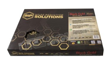 Black Gold Bulk Pack - 12 fogli 750 x 500 mm di Materiale antivibrante butilico STP Standartplast