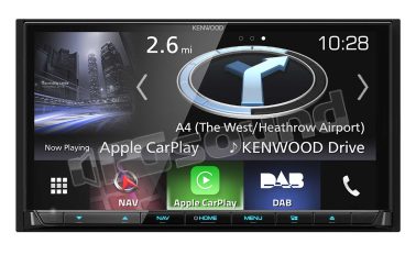 DNX8170DABS Apple Car Play + Android Auto + Navigazione + DAB + DVD + Bluetooth Kenwood