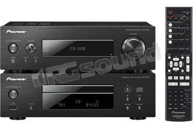 XC-P01DAB-K Pure Compact con lettore CD USB e radio DAB Pioneer