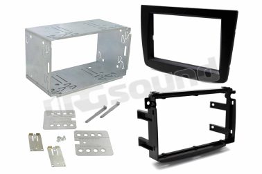 APF-F381001-09-1AR mascherina 2 Din con kit di fissaggio per Alfa Mito Alpine