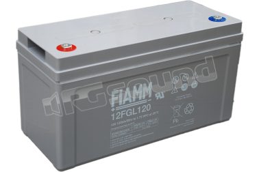12FGL120 batteria servizio 120Ah - accumulatore solare eolico Fiamm