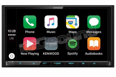 DMX7017DABS monitor 7" con USB, Bluetooth, Tuner DAB+ con antenna in omaggio, Apple Car Play e Android Auto Kenwood