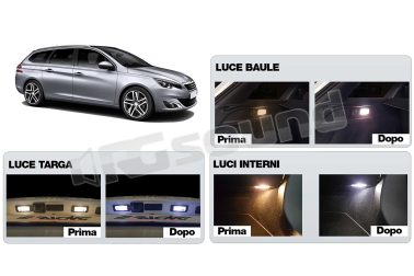 308-SSS Kit luci completo Peugeot 308 Simoni Racing