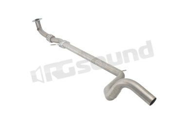 50.0249.80 Flessibile con tubo centrale senza silenziatore inox per Fiat e Abarth Ragazzon