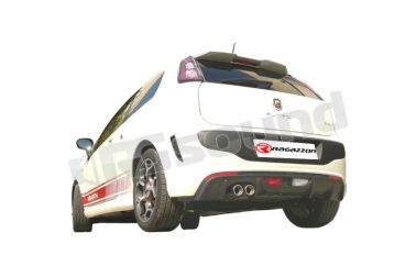 50.0230.12 posteriore sdoppiato per Abarth Grande Punto + Evo 1.4 Ragazzon