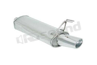 50.0001.10 Posteriore inox con terminale ovale 115x70mm per Alfa Romeo Ragazzon