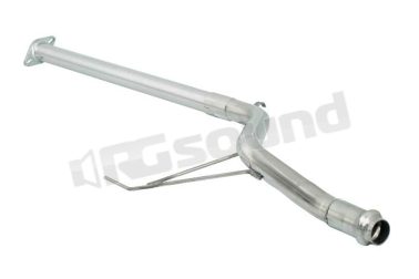 50.0013.80 Tubo centrale senza silenziatore inox per Alfa Romeo Ragazzon