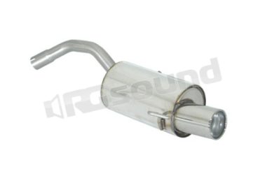 58.0295.06 Posteriore inox con terminale rotondo per Alfa Romeo Ragazzon