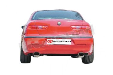 58.0001.17 Posteriore con terminale rotondo Alfa Romeo 156 Ragazzon