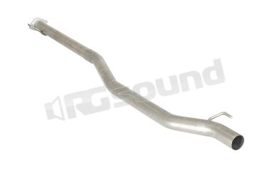 55.0198.00 Tubo centrale senza silenziatore inox per Alfa Romeo Ragazzon