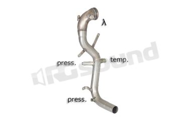 55.0223.00 Tubo sostituzione catalizzatore e filtro antiparticolato per Alfa, Citroen, Fiat e Ford Ragazzon
