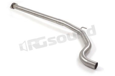 55.0144.00 Tubo centrale senza silenziatore inox per Fiat, Abarth e Alfa Romeo Ragazzon