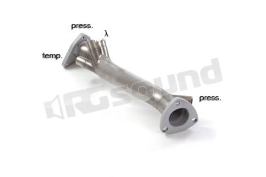 55.0445.00 Tubo sostituzione filtro antiparticolato inox per Audi Ragazzon