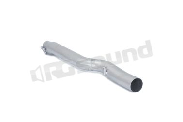 55.0444.00 Tubo centrale senza silenziatore inox per Audi Ragazzon