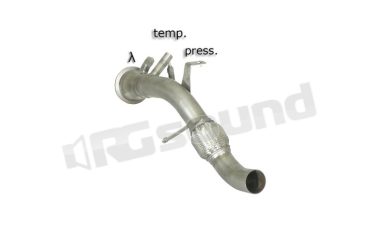 55.0186.00 Tubo sostituzione catalizzatore e filtro antiparticolato per BMW Ragazzon