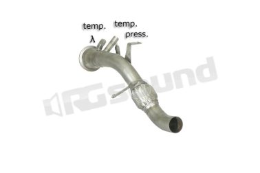 55.0256.00 Tubo sostituzione catalizzatore e filtro antiparticolato per BMW Ragazzon
