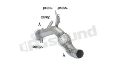 55.0439.00 Tubo sostituzione catalizzatore e filtro antiparticolato per BMW Ragazzon
