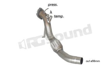 55.0341.00 Tubo sostituzione catalizzatore per BMW Ragazzon