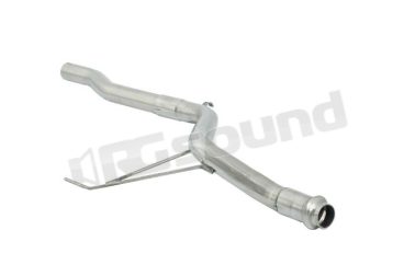 50.0016.80 Tubo centrale senza silenziatore inox per Fiat Ragazzon