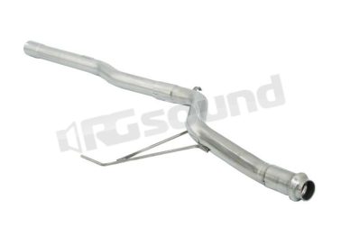 50.0017.80 Tubo centrale senza silenziatore inox per Fiat Ragazzon