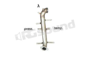 55.0200.00 Tubo sostituzione catalizzatore e filtro antiparticolato per Fiat e Alfa Romeo Ragazzon