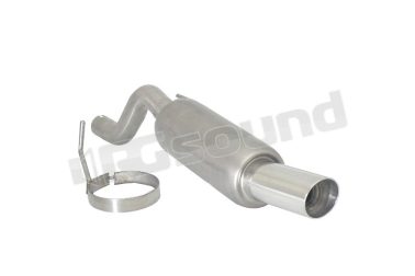 10.0301.60 Posteriore inox con terminale rotondo per Fiat Ragazzon