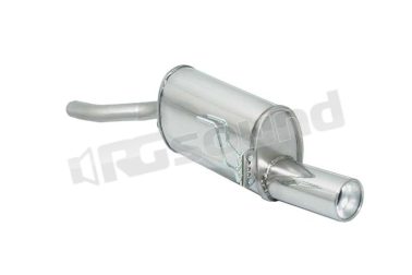 58.0139.05 Posteriore inox con terminale rotondo per Fiat e Lancia Ragazzon