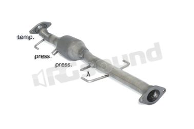 54.0215.01 Catalizzatore per eliminazione filtro antiparticolato per Mazda Ragazzon