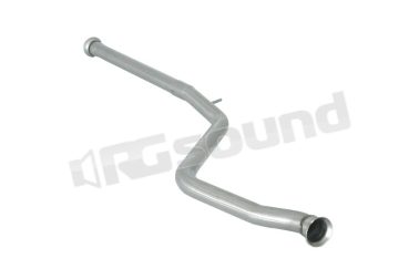 55.0057.00 Tubo centrale senza silenziatore inox Serie Evo One Line per Peugeot Ragazzon