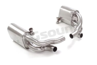 50.0533.00 Posteriore inox sdoppiato per Porsche Ragazzon